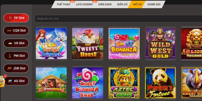 Giới thiệu sơ lược về sảnh slot game PP thuộc N88 Giới thiệu sơ lược về sảnh slot game PP thuộc N88